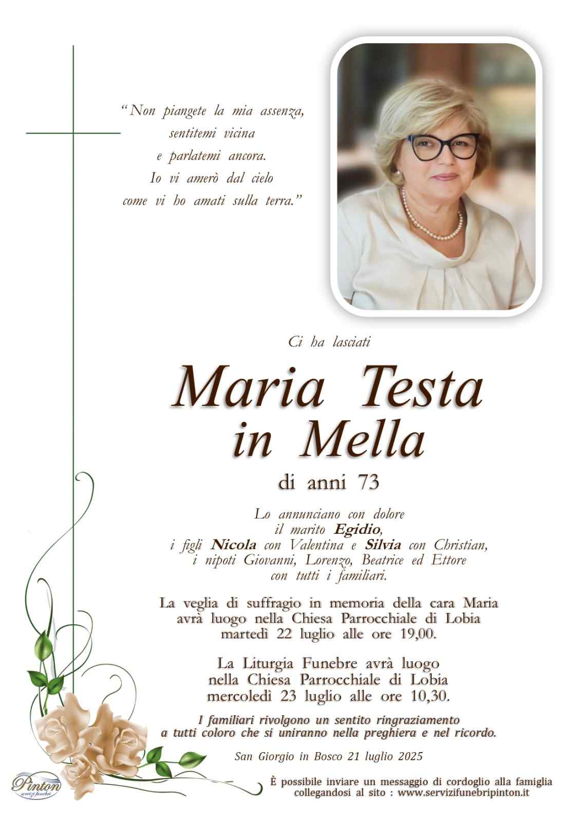 Immagine per Maria Testa